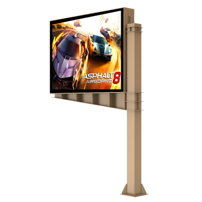 P6 8000 نیتس فولاد IP65 ضد آب دیجیتال الکترونیکی تبلیغاتی در خارج از خانه