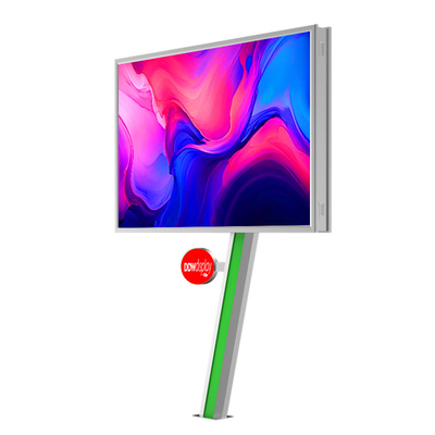 روشنایی بالا 8000nits p6 ضد آب IP65 LED صفحه نمایش خارجی تبلیغاتی دیجیتال