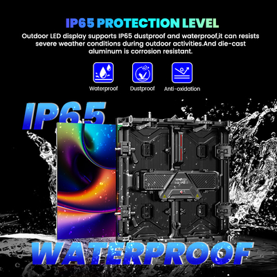 ضد آب 500x500 رنگ کامل 7680hz p1.56 p3.91 p2.6 p2.97 p2.604 p2.976 صفحه نمایش دیواری ویدئو صحنه اجاره