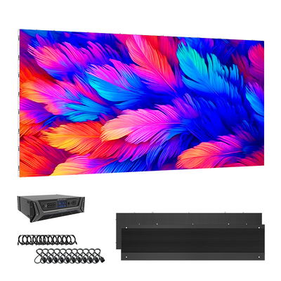 صفحه نمایش ال ای دی کابینت آلومینیومی 500x250/750x250/1000x250mm - P1.56 P1.95 P2.5 P2.6 P2.9 P3.91 - مناسب برای تبلیغات داخلی و نمایشگاه ها
