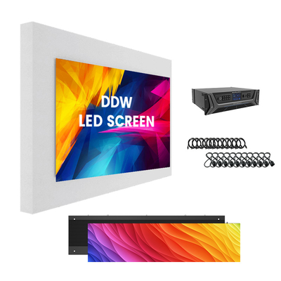 P1.56 P1.95 P2.5 P2.6 P2.9 P3.91 صفحه نمایش LED - کابینت آلومینیومی 500x250/750x250/1000x250mm، 1200nits برای استودیوهای پخش و رویدادهای شرکتی
