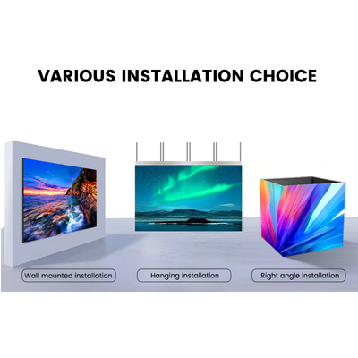 P1.56 P1.95 P2.5 P2.6 P2.9 P3.91 صفحه نمایش LED - کابینت آلومینیومی 500x250/750x250/1000x250mm، 1200nits برای استودیوهای پخش و رویدادهای شرکتی