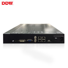 تبلیغات LCD دیجیتال دیجیتال دیجیتال روشنایی 500 نیت با فن های کم صدا
